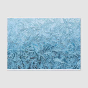 Winter frost tissue paper