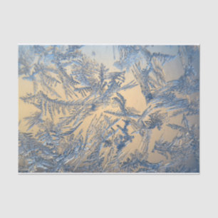 Winter frost tissue paper