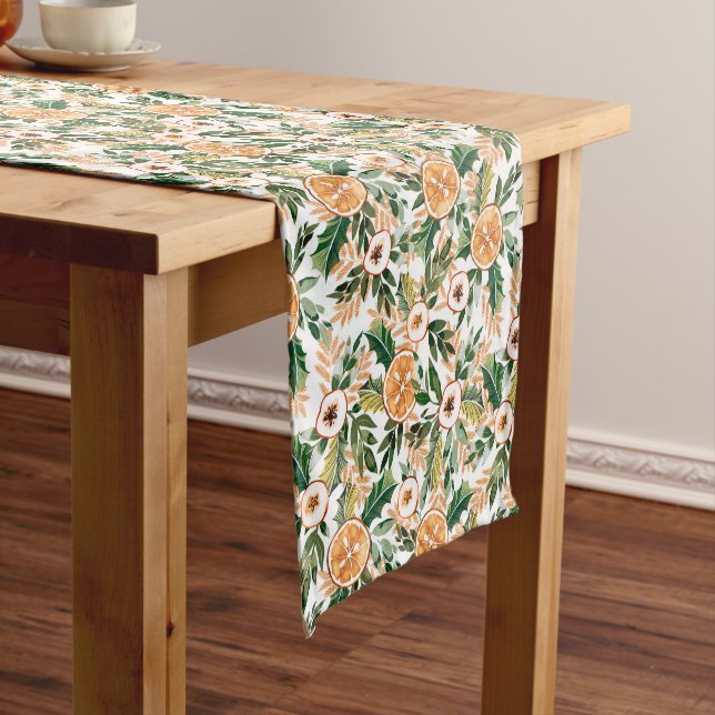 Winter_fruit_nature_22 Short Table Runner (In Situ)