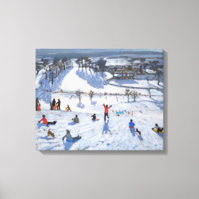 Winter Fun Chatsworth 2010 Canvas Print (Front)