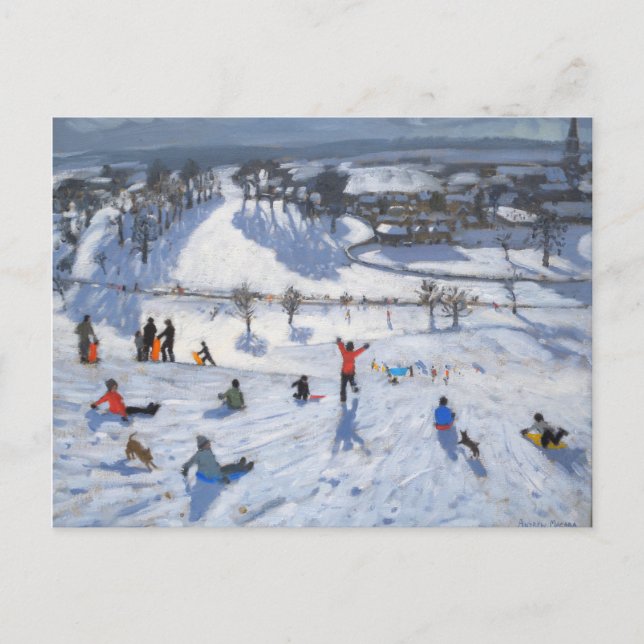 Winter Fun Chatsworth 2010 Postcard (Front)