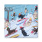 Winter Fun Skiing Labradors