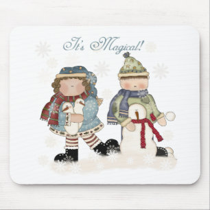 Winter Fun T-shirts and gifts Mouse Pad