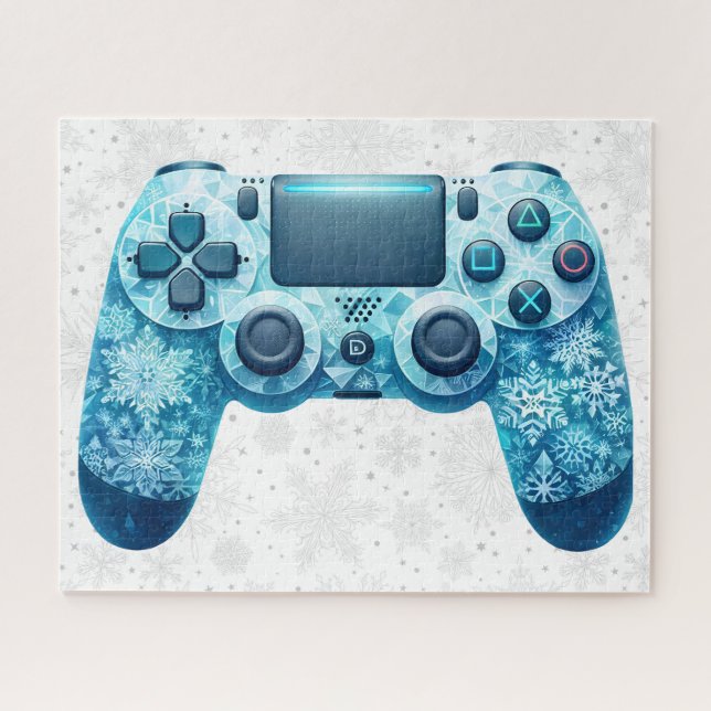 Winter Game Controller Puzzle (Horizontal)