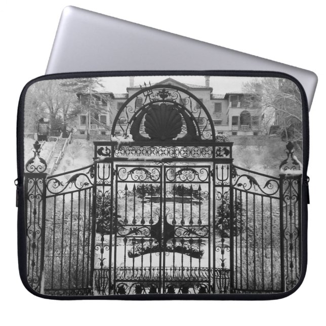 Winter Gate Laptop Sleeve (Front)