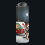 Winter German Shepherd Caravan Christmas Adventure Thermal Tumbler<br><div class="desc">Embrace the magic of a snowy winter night as a caravan glides gracefully through the moonlit landscape. The serene beauty of the glistening snow and the enchanting glow of the moon create a captivating scene,  promising an unforgettable Christmas adventure filled with warmth,  joy,  and cherished memories.</div>