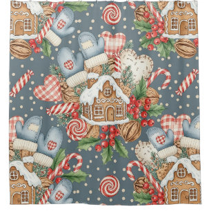 Winter Gingerbread Cottage - Mittens