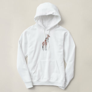 Winter giraffe  hoodie