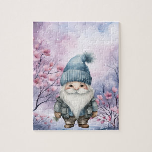 Winter Gnome Medium Complexity_04 Jigsaw Puzzle