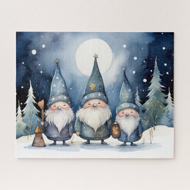 Winter Gnomes Puzzle (Horizontal)