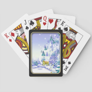 Winter Goat  Bicycle® Playing Playing Cards