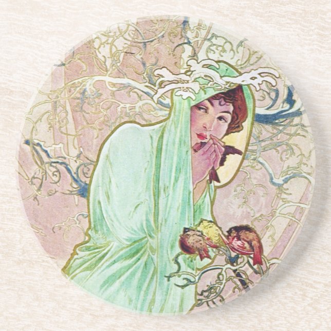 Winter Goddess Coaster (Front)