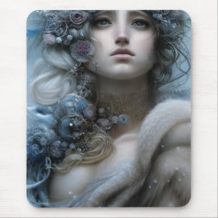 Winter Goddess Mouse Pad