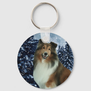 Winter Grace Keychain