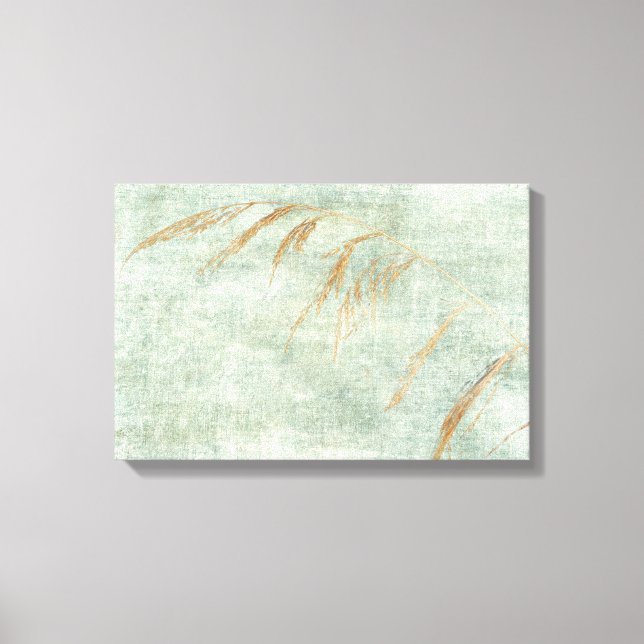 Winter Grass Canvas Print (Front)