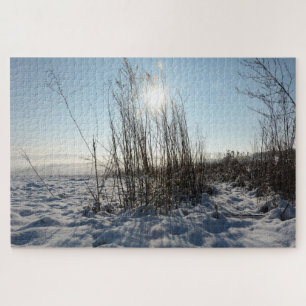 Winter grasses   - jigsaw puzzle