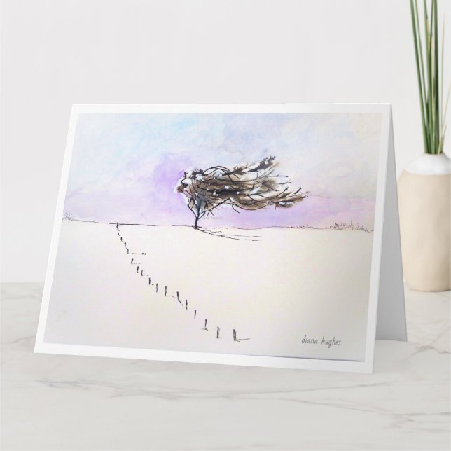 'Winter '- Greeting Card (Front)