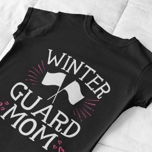 Winter Guard Mom Colour Guard T-Shirt