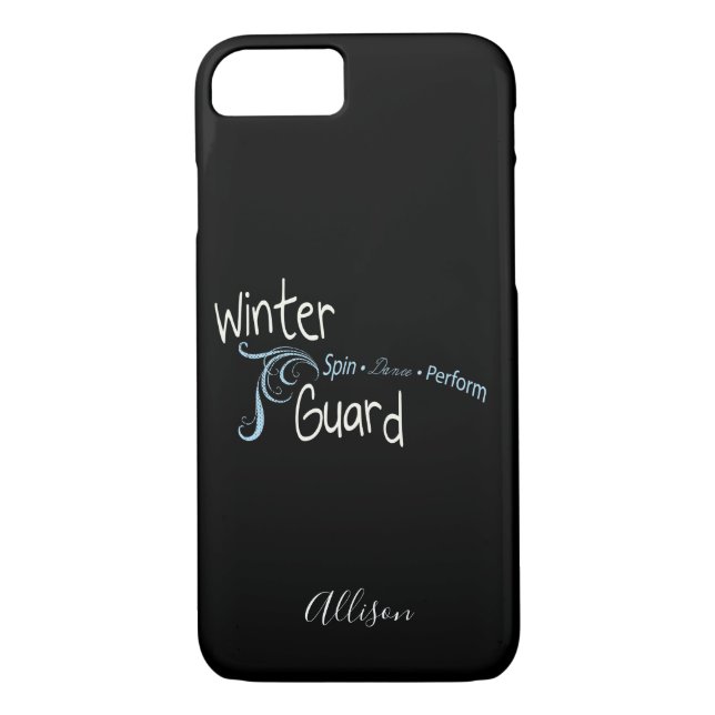Winter Guard Spin Dance Perform Case-Mate iPhone Case (Back)