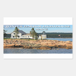 Winter Harbour Lighthouse, Maine Sticker