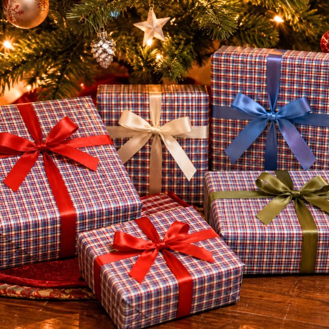Winter Harbour Plaid Wrapping Paper (Creator Uploaded)