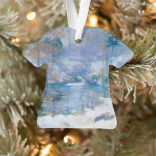Winter Harmony, 1890-1900 by John Henry Twachtman Ornament