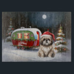 Winter Havanese Caravan Christmas Adventure Cutting Board<br><div class="desc">Embrace the magic of a snowy winter night as a caravan glides gracefully through the moonlit landscape. The serene beauty of the glistening snow and the enchanting glow of the moon create a captivating scene,  promising an unforgettable Christmas adventure filled with warmth,  joy,  and cherished memories.</div>