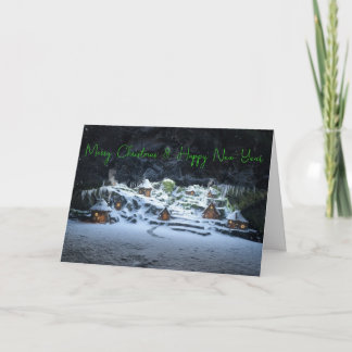 Winter Haven of the Hidden Folk Holiday Card