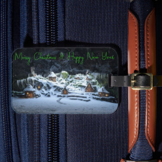 Winter Haven of the Hidden Folk Luggage Tag