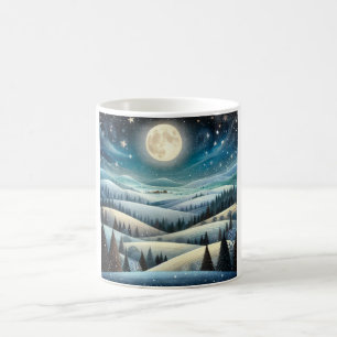 Winter Hillsides Coffee Mug