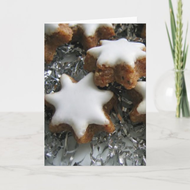 Winter Holiday Card:  "Cookies!" (Front)