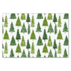 Winter Holiday Christmas Tree Pattern Tissue Pape