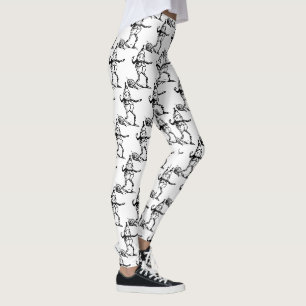 Winter Holiday Elf Gnome Thunder_Cove Leggings
