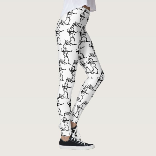 Winter Holiday Elf Gnome Thunder_Cove Leggings (Right)