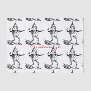 Winter Holiday Elf Gnome Thunder_Cove Tissue Paper