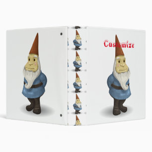 Winter Holiday Gnome Thunder_Cove Binder