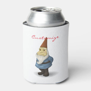 Winter Holiday Gnome Thunder_Cove Can Cooler