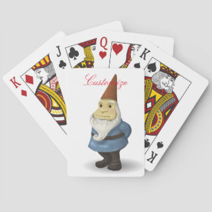 Winter Holiday Gnome Thunder_Cove Playing Cards
