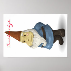 Winter Holiday Gnome Thunder_Cove Poster