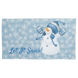 Winter Holiday Pillowcase