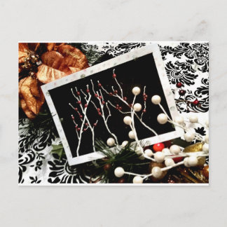 Winter Holiday Postcard