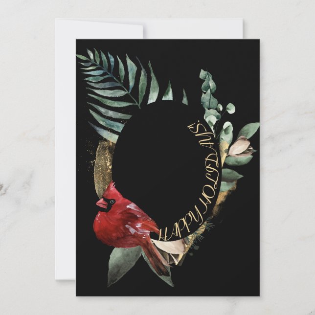 Winter holidays card (Front)