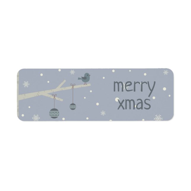 Winter holidays forest tree sparrow bird (Front)