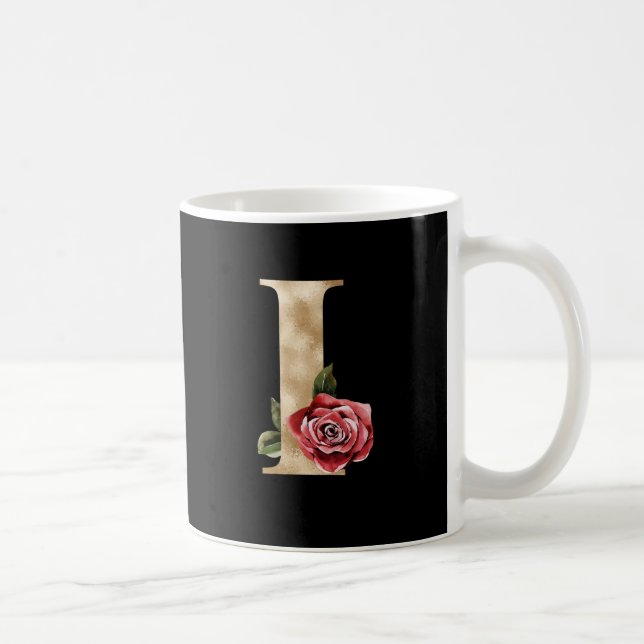 Winter holidays initials  letter I Coffee Mug (Right)