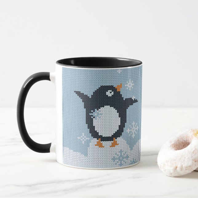 Winter Holidays Mug (With Donut)
