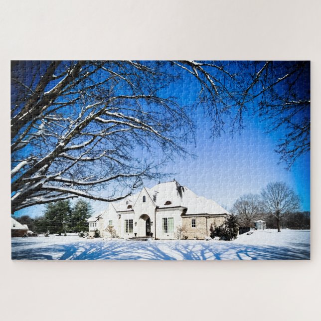 Winter home 2 jigsaw puzzle (Horizontal)