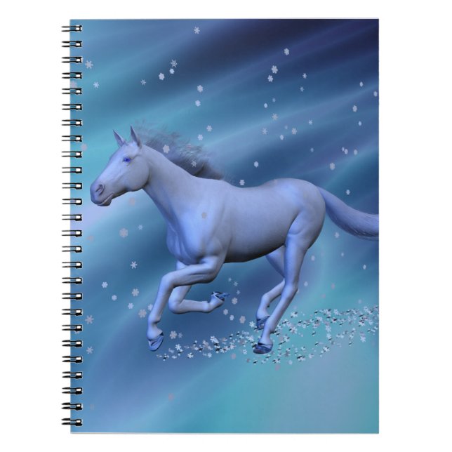Winter Horse Notebook (Front)