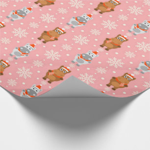 Winter Horses Wrapping Paper
