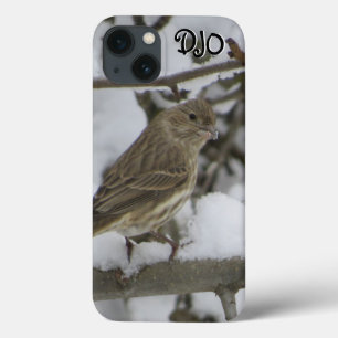 Winter House Finch Case-Mate iPhone Case