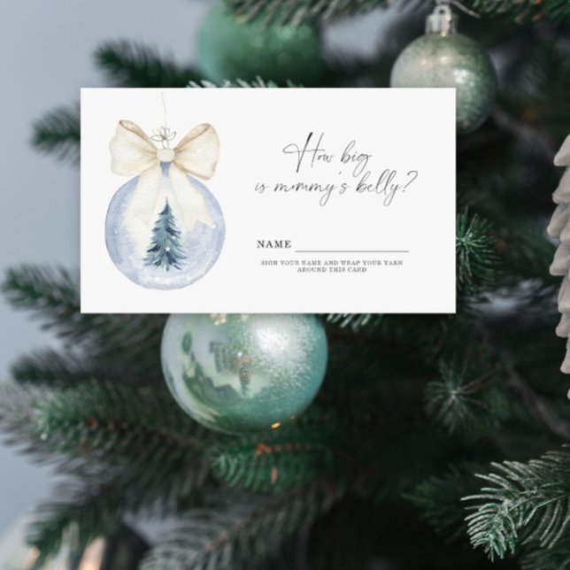 Winter how big is mommy's belly enclosure card (Creator Uploaded)